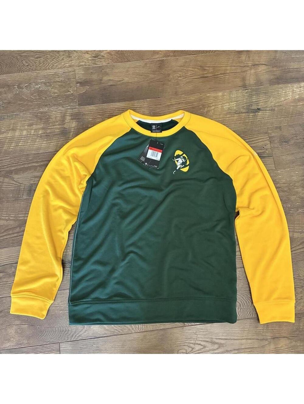 Nike Green Bay Packers Vintage Style Crewneck Sweatshirt